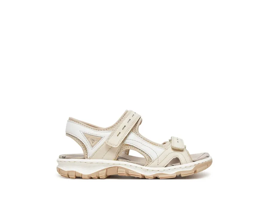 obrazek 1 Rieker Sandały 68866-62 Beżowy