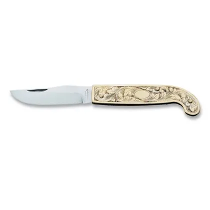 Zdjęcie Stylowy nóż o bogatych zdobieniach firmy Berti Knives