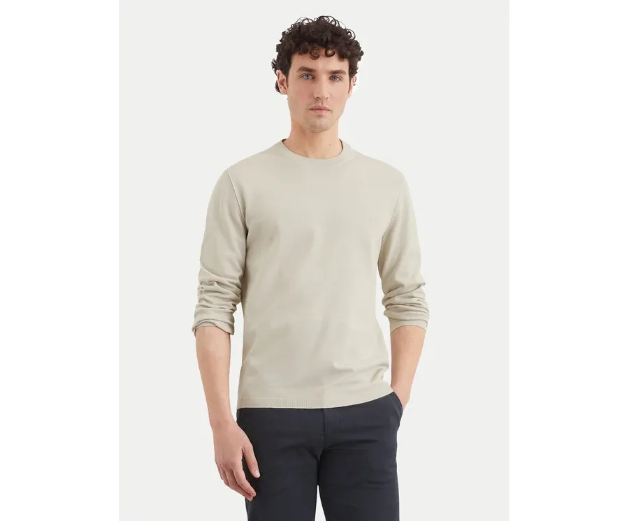 obrazek 1 Marc O'Polo Sweter 522 5123 60248 Beżowy Regular Fit