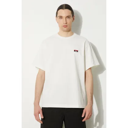 Zdjęcie Nanga t-shirt Eco Hybrid Box Logo Embroidery Tee męski kolor biały z aplikacją NW2411.1G804.A