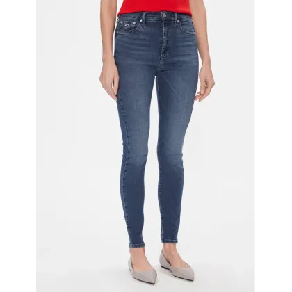 Zdjęcie Tommy Jeans Jeansy Sylvia DW0DW17153 Granatowy Skinny Fit