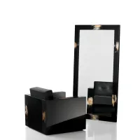 Picture Elite rectangular wall mirror made of wood for an interesting interior – Arcahorn