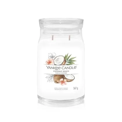Zdjęcie Yankee Candle Coconut Beach Świeca zapachowa 567 g