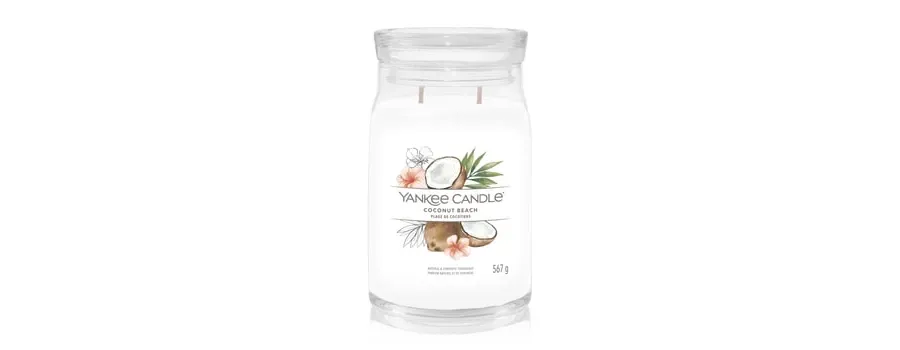 obrazek 1 Yankee Candle Coconut Beach Świeca zapachowa 567 g