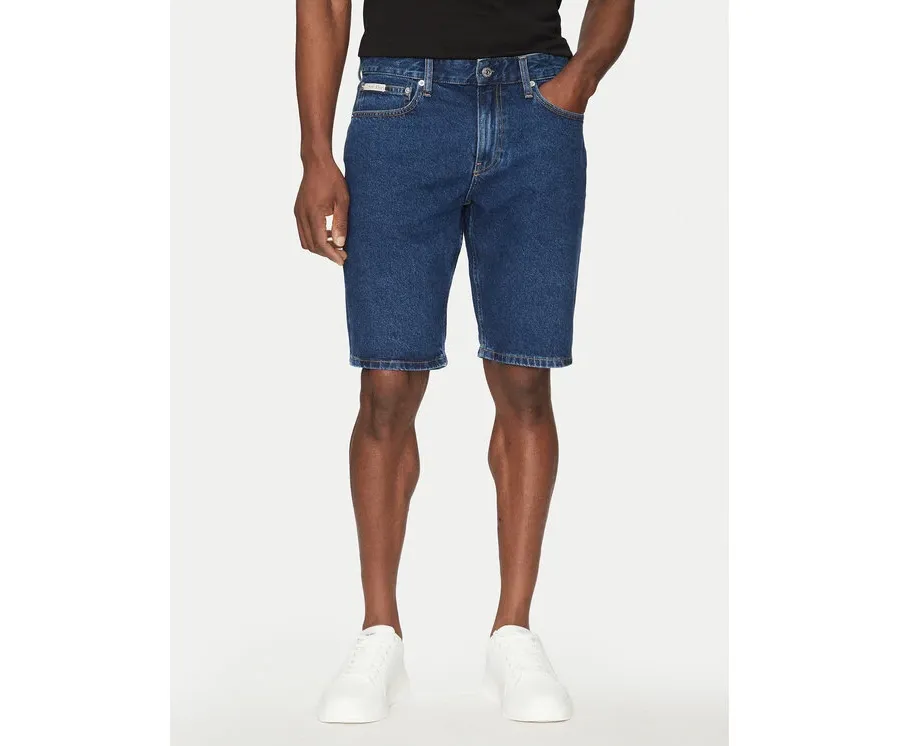 obrazek 1 Calvin Klein Jeans Szorty jeansowe J30J327192 Granatowy Regular Fit