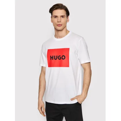 Zdjęcie Hugo T-Shirt Dulive222 50467952 Biały Regular Fit HUGO