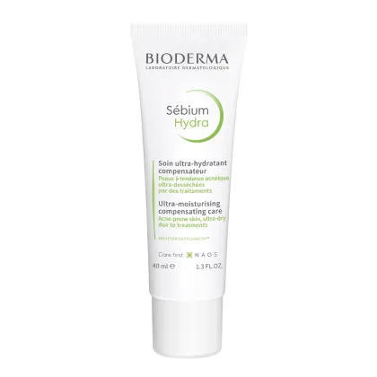 Zdjęcie Bioderma Sebium Hydra Krem nawilżający do cery tłustej i trądzikowej 40 ml