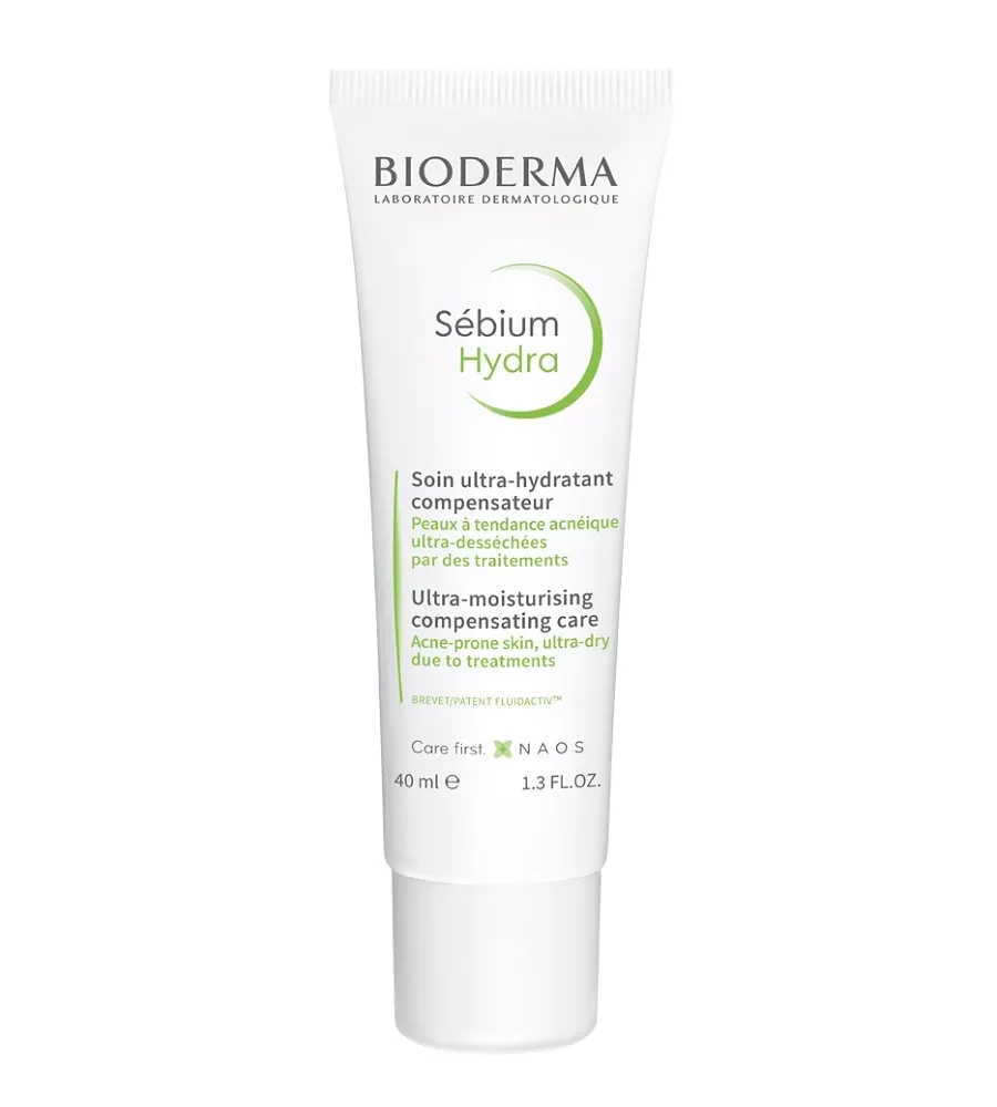 obrazek 1 Bioderma Sebium Hydra Krem nawilżający do cery tłustej i trądzikowej 40 ml