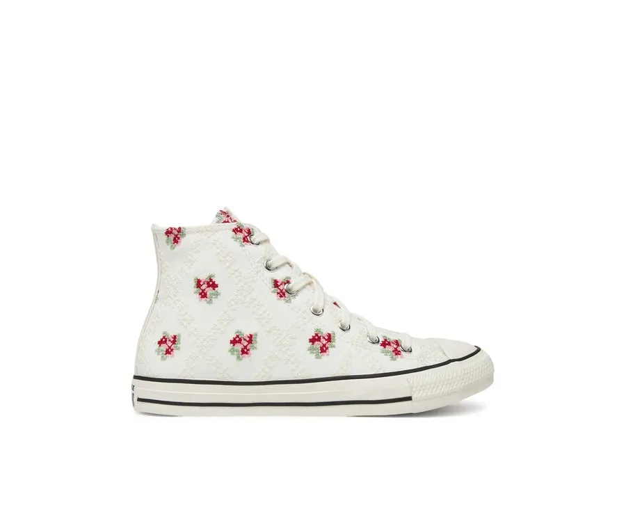 obrazek 1 Converse Trampki Chuck Taylor All Star Vintage Embroidery A12635C Biały