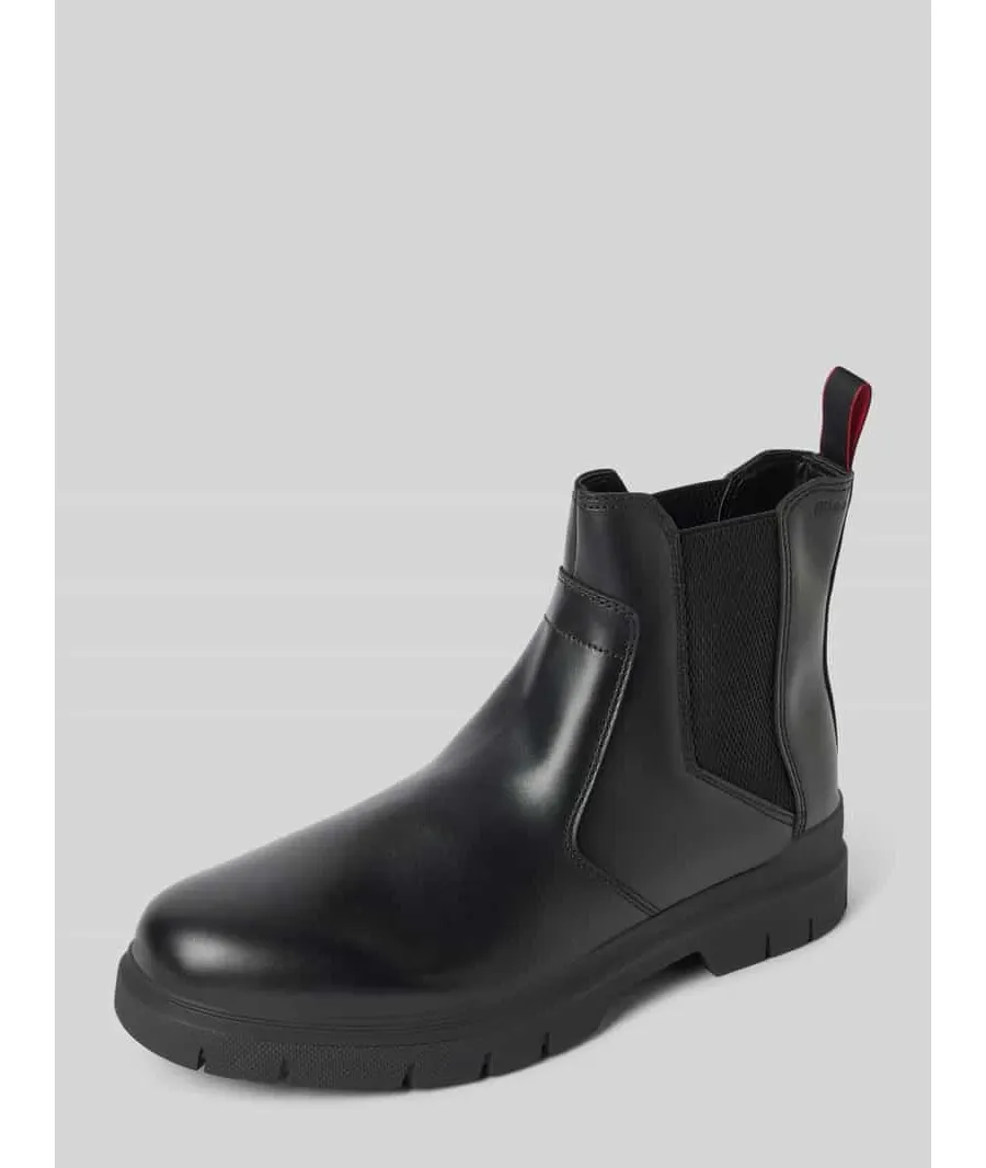 obrazek 1 Buty chelsea ze skóry z pętelką model ‘Ryan’
