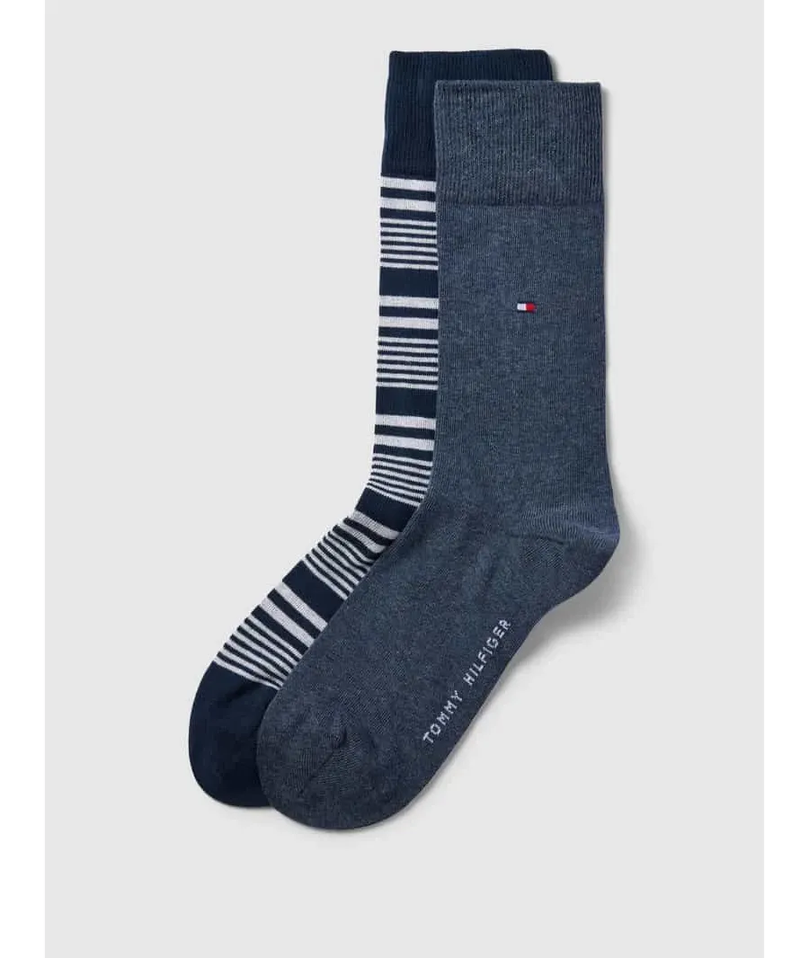 obrazek 1 Skarpety z nadrukiem z logo w zestawie 2 szt.