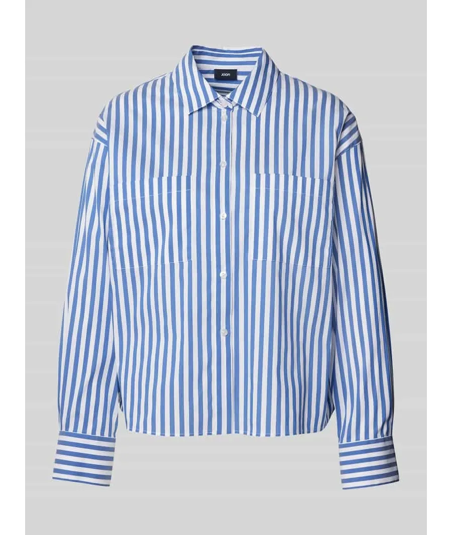 obrazek 1 Bluzka koszulowa ze wzorem w paski