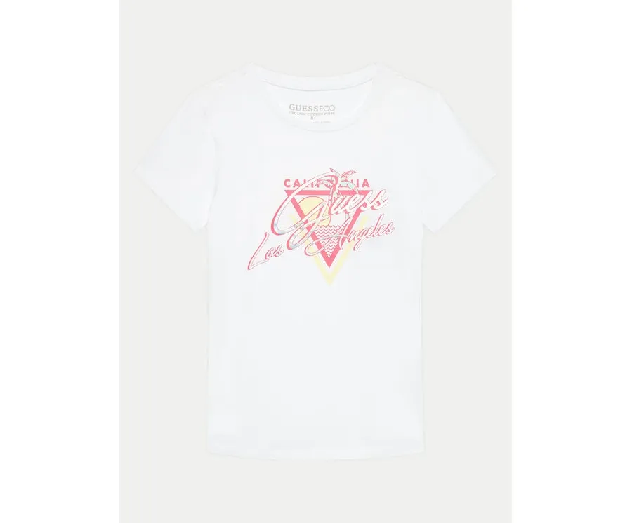 obrazek 1 Guess T-Shirt J4GI23 K6YW4 Biały Regular Fit