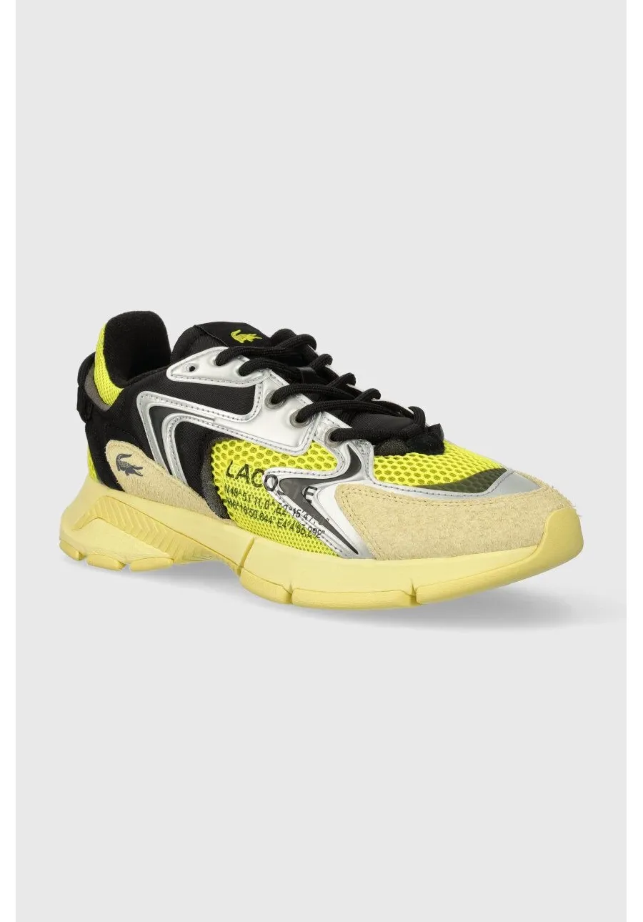obrazek 1 Lacoste sneakersy L003 Neo Contrasted Textile kolor żółty 47SMA0105
