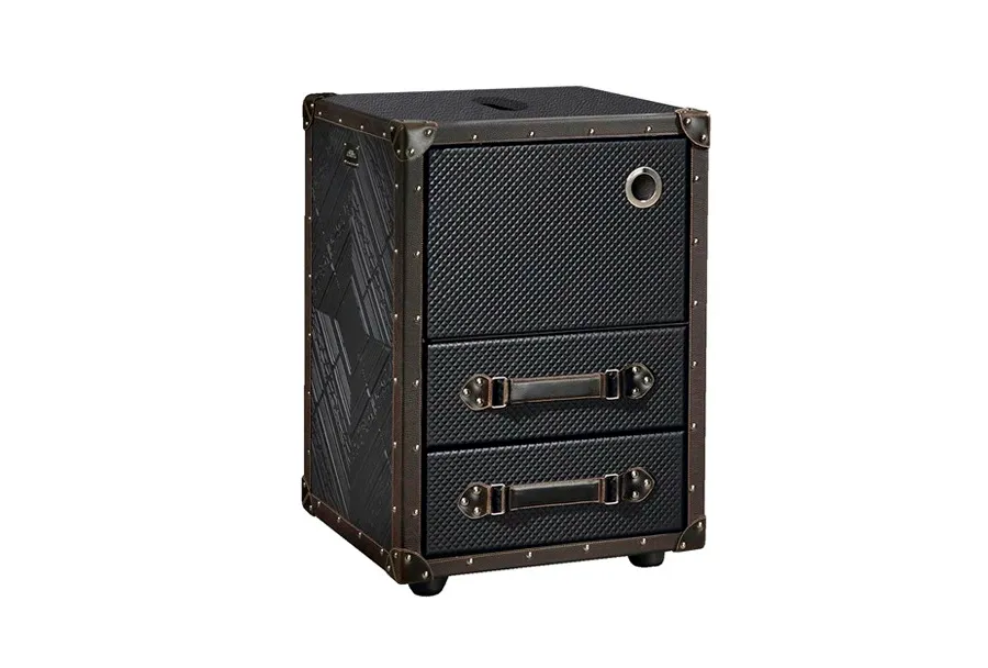 obrazek 1 Skórzana szafka łazienkowa TRAVELER do oryginalnych łazienek - Collecion Alexandra