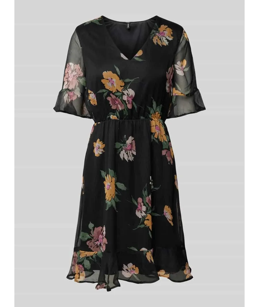 obrazek 1 Sukienka mini ze wzorem na całej powierzchni model ‘SMILLA’