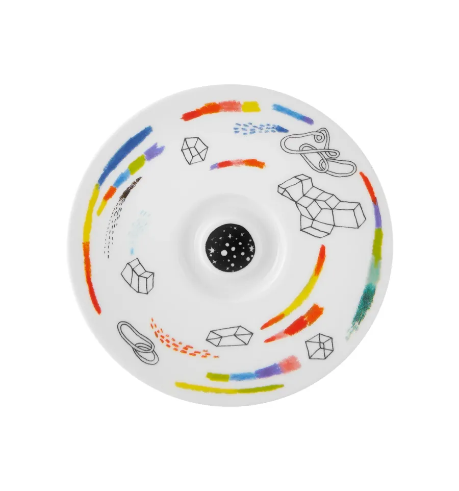 obrazek 3 Cudowna porcelanowa filiżanka ze spodkiem do kawy