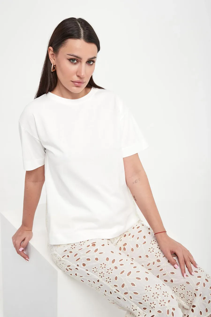 obrazek 1 T-shirt damski ERMANNO FIRENZE Ermanno Firenze