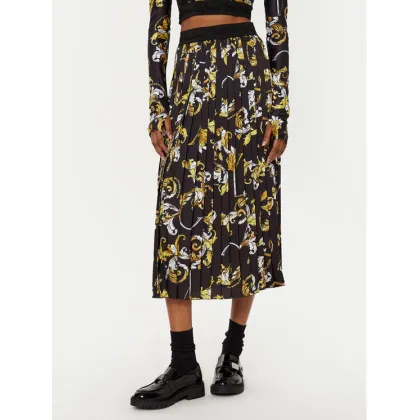 Zdjęcie Versace Jeans Couture Spódnica plisowana 78HAE805 Czarny Regular Fit