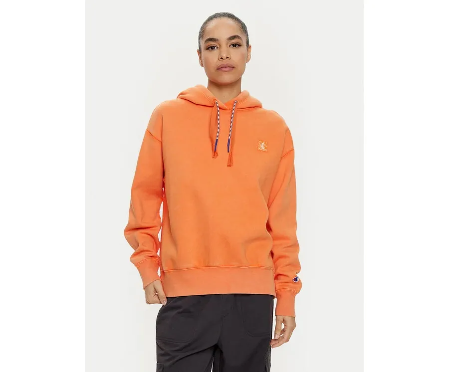obrazek 1 Champion Bluza 117441 Pomarańczowy Loose Fit
