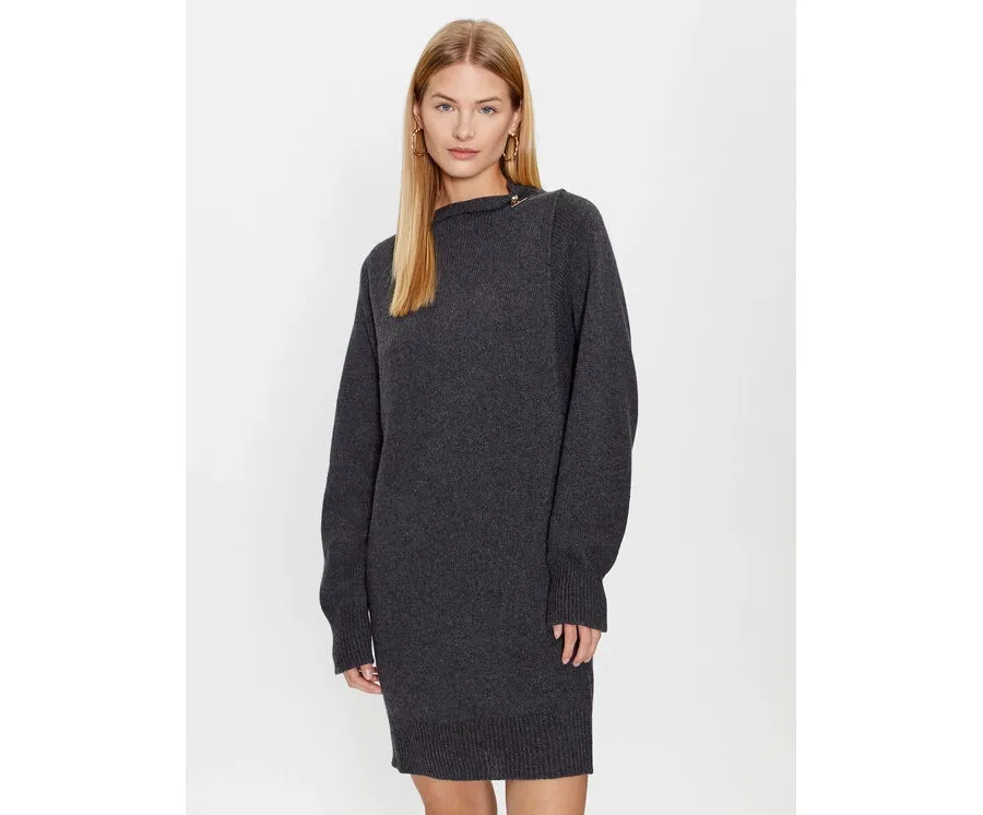 obrazek 1 Liu Jo Sweter CF3049 MA62E Szary Regular Fit