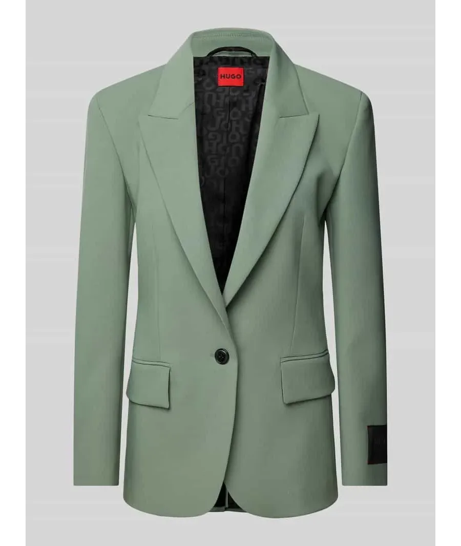 obrazek 1 Żakiet o kroju slim fit z dodatkiem wiskozy model ‘Antega’