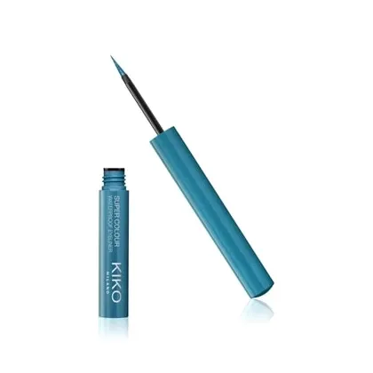 Zdjęcie KIKO Milano Super Colour Waterproof Eyeliner Eyeliner 1.7 ml 04 Green Teal