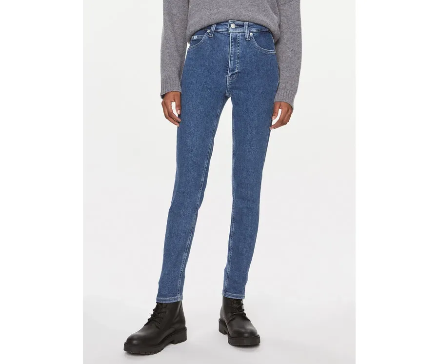 obrazek 1 Calvin Klein Jeans Jeansy J20J221585 Niebieski Skinny Fit