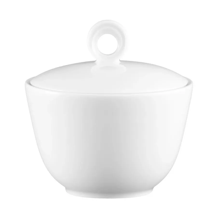 obrazek 1 Wyjątkowa biała porcelanowa cukiernica z Niemiec - Seltmann Weiden