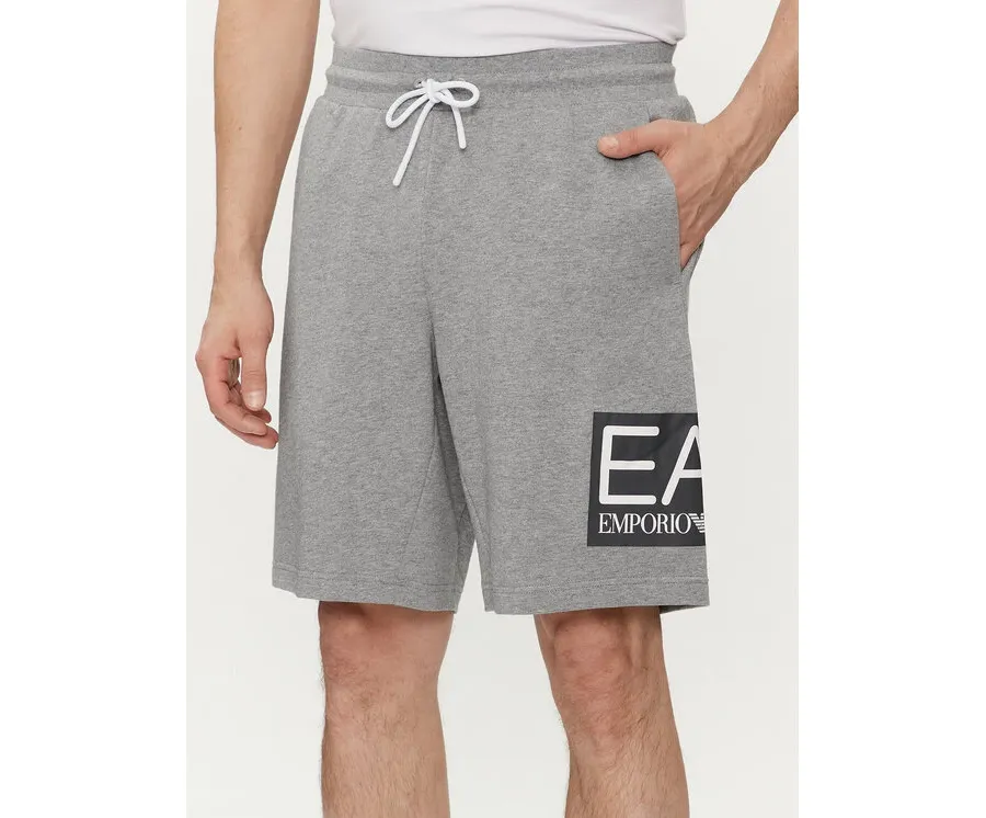 obrazek 1 EA7 Emporio Armani Szorty sportowe 3DPS63 PJ05Z 3905 Szary Regular Fit
