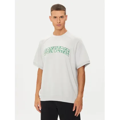 Zdjęcie Converse T-Shirt M Retro Chuck Ss Crew 10026428-A03 Biały Regular Fit