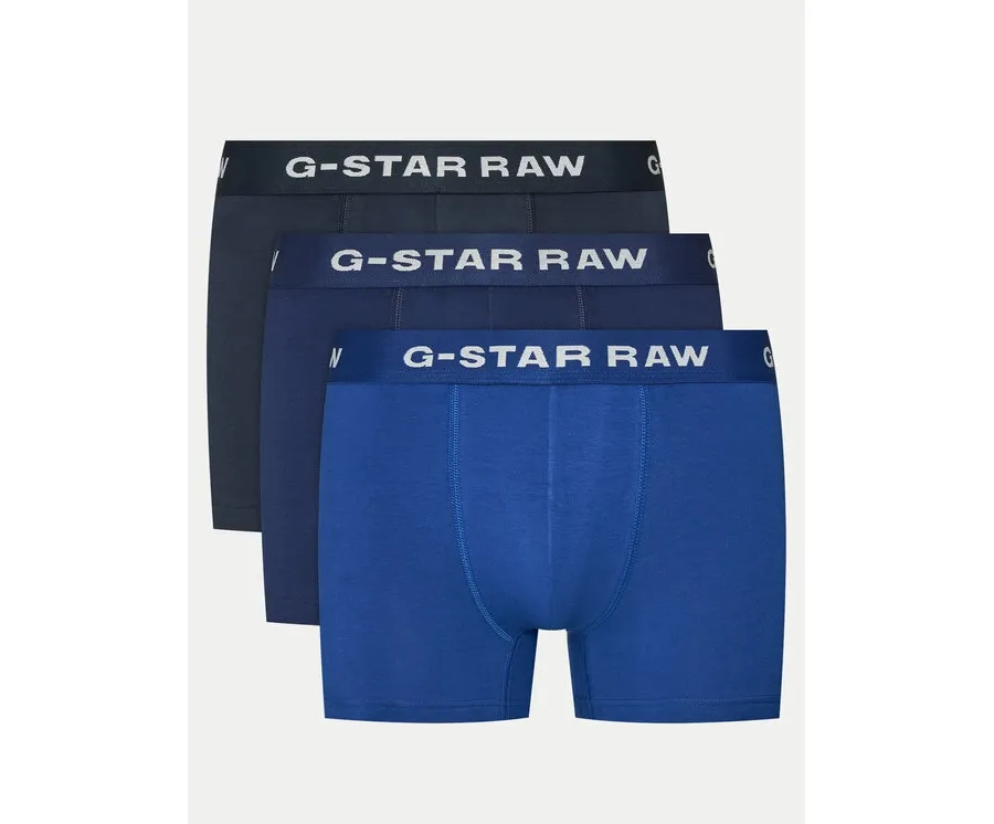 obrazek 1 G-Star Raw Komplet 3 par bokserek D23773-D516 Niebieski