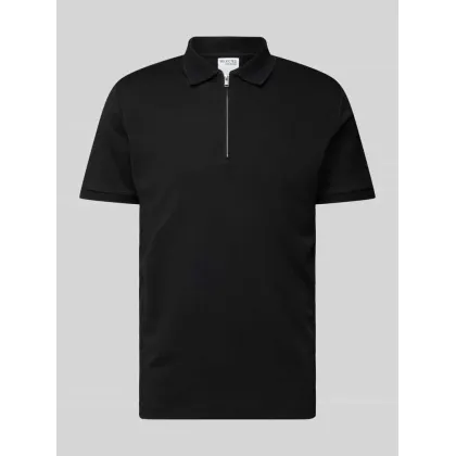 Zdjęcie Koszulka polo z krótkim zamkiem błyskawicznym model ‘FAVE’