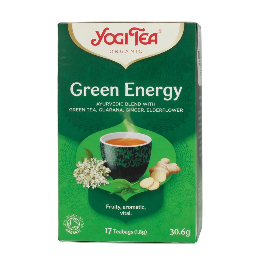 obrazek 1 Yogi Tea - Green Energy - Herbata 17 Torebek YOGI TEA
