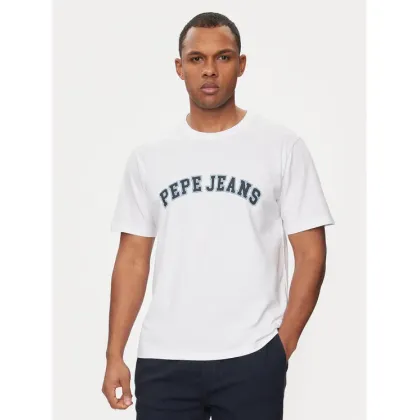 Zdjęcie Pepe Jeans T-Shirt Clement PM509220 Écru Regular Fit
