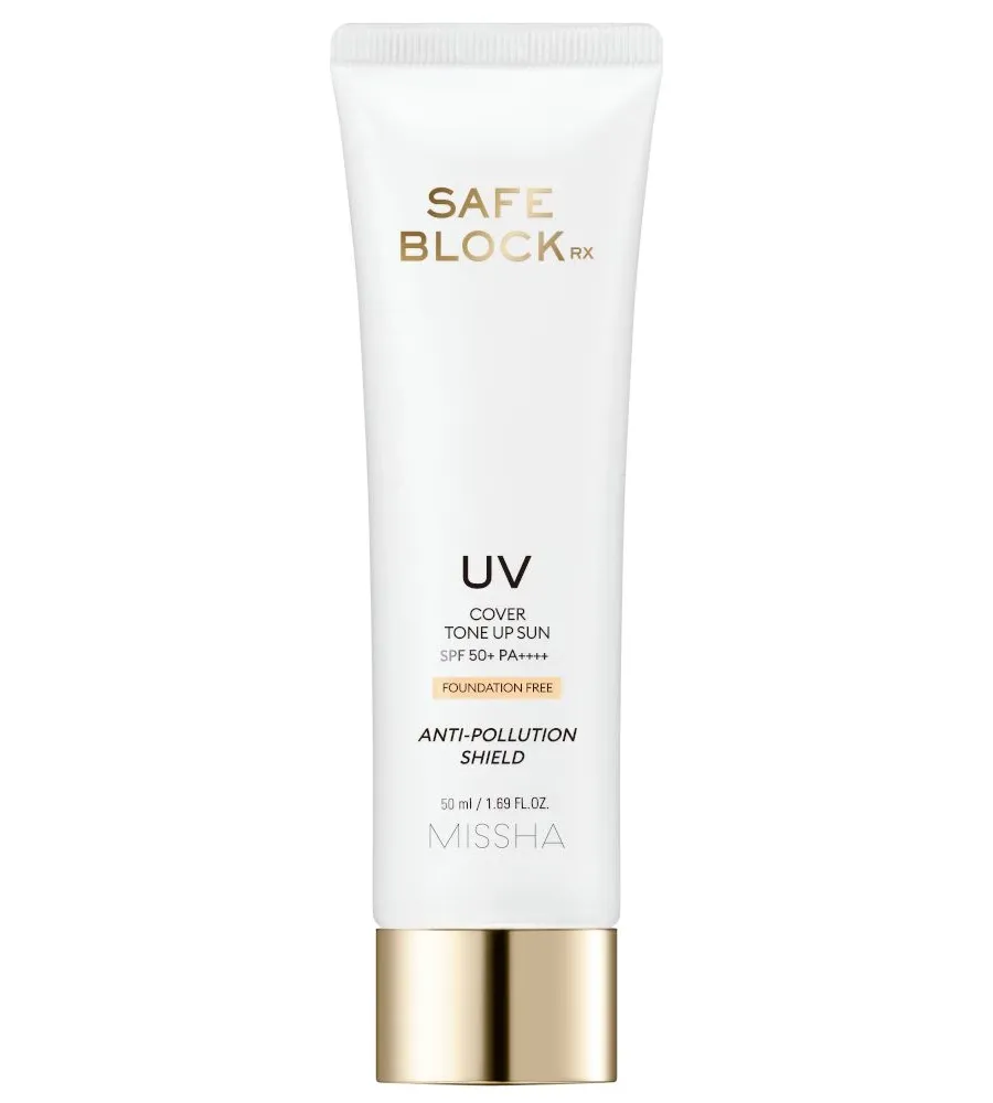 obrazek 1 Missha Safe Block RX Cover Tone Up Sun Foundation Free SPF50+ PA++++  50 ml