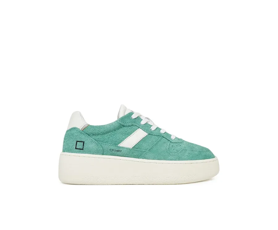 obrazek 1 D.A.T.E. Sneakersy Court W421-CP-HA Zielony