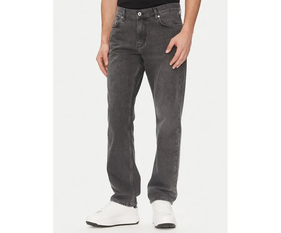 obrazek 1 Karl Lagerfeld Jeans Jeansy A2M10131 Szary Straight Fit