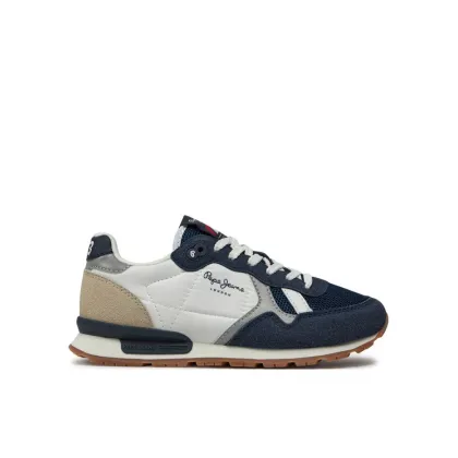 Zdjęcie Pepe Jeans Sneakersy Brit Young B PBS40003 Granatowy