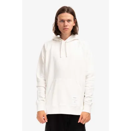 Zdjęcie Norse Projects bluza bawełniana męska kolor beżowy z kapturem gładka N20.1294.0957-0957