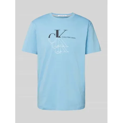 Zdjęcie T-shirt z nadrukiem z logo model ‘MONOGRAM ECHO’