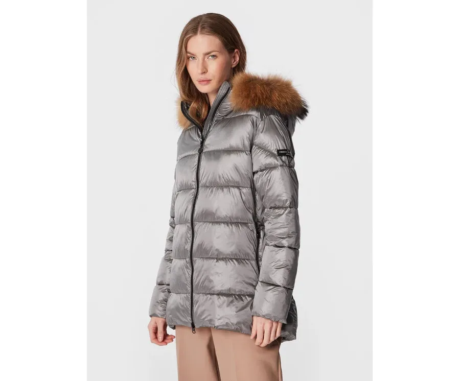 obrazek 1 Frieda & Freddies Kurtka zimowa 8715C Szary Regular Fit