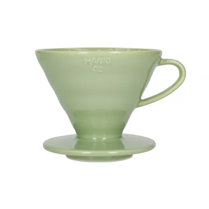 Zdjęcie Hario ceramiczny Drip V60-02 Zgaszona zieleń |VDC-02-SG-EX| HARIO