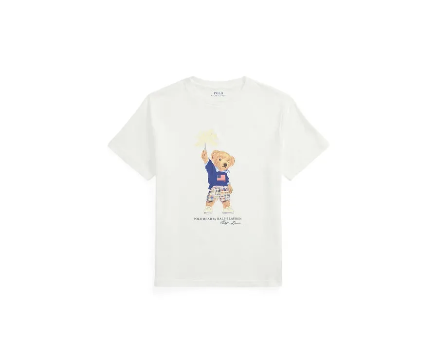 obrazek 1 Polo Ralph Lauren T-Shirt 323979103002 Biały Regular Fit