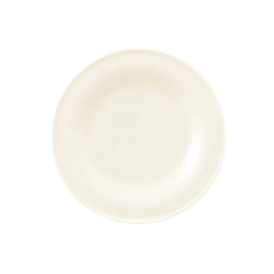 obrazek 1 Porcelanowy okrągły talerz do chleba 17 cm w kolorze kremowym – Seltmann Weiden