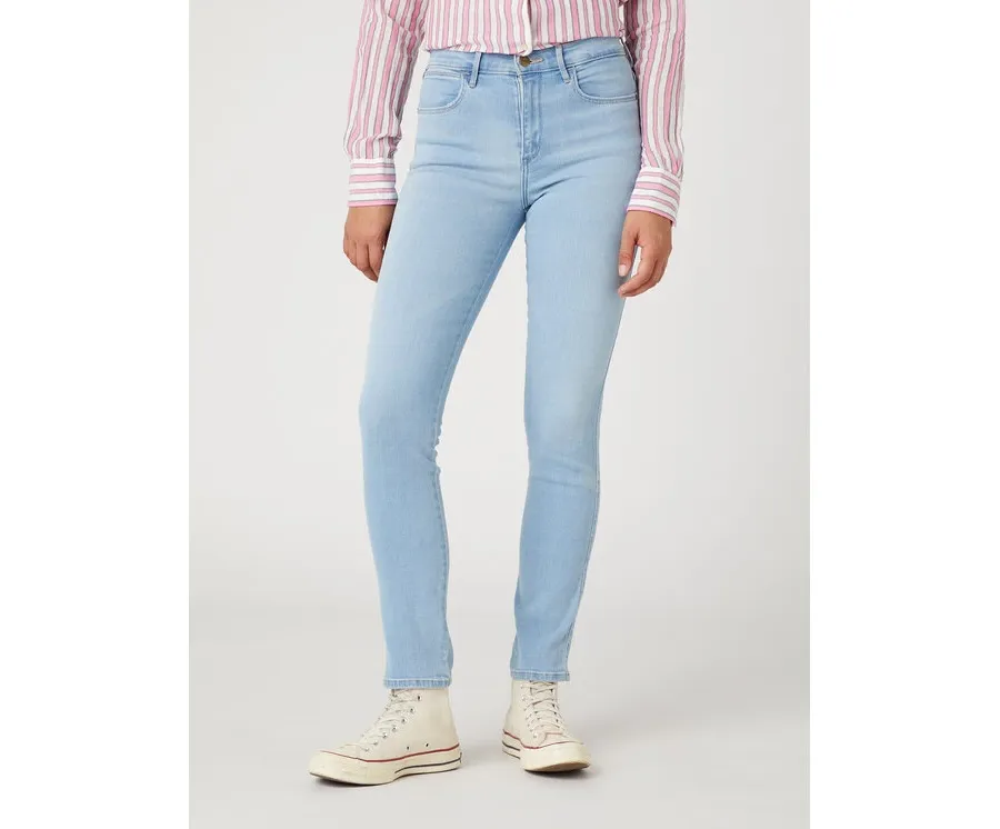 obrazek 1 Wrangler Jeansy W26LCY37L 112332358 Błękitny Slim Fit