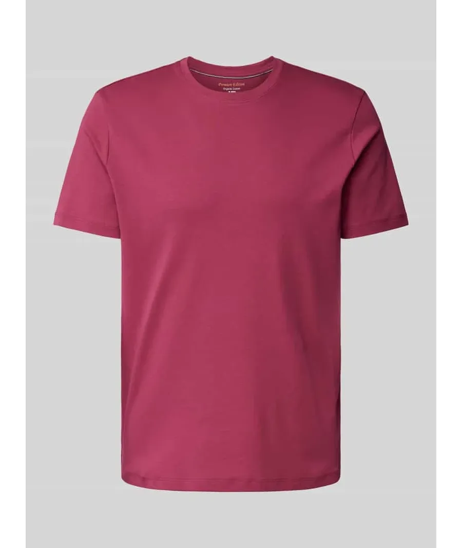 obrazek 1 T-shirt z prążkowanym okrągłym dekoltem