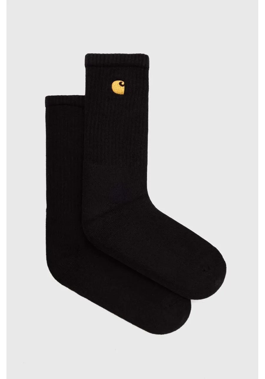 obrazek 1 Carhartt WIP skarpetki Chase Socks kolor czarny I029421-MISTY.THIS