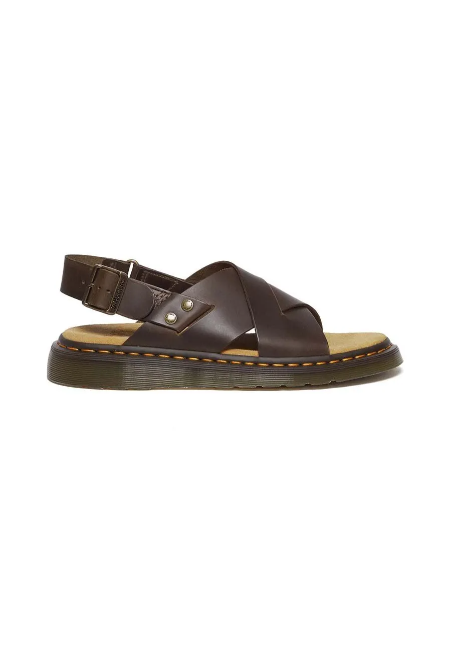 obrazek 1 Dr. Martens sandały skórzane Zane kolor brązowy DM31577375