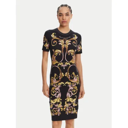 Zdjęcie Versace Jeans Couture Sukienka codzienna 78HAO9P9 Czarny Slim Fit
